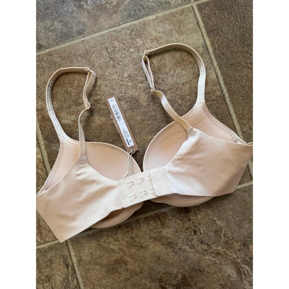 Skims Ultimate Pushup Plunge Bra Sand Size 32C - Picture 7 of 9